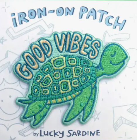 "Good Vibes" Iron-On Patch
