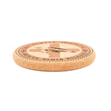 Coaster- Custom Cork Coaster Turtle Hospital Logo