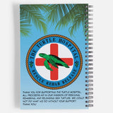 Turtle Hospital Logo Notebook with Palms