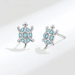 Earrings-Purple/Blue Sparkle