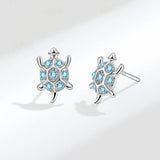 Earrings-Purple/Blue Sparkle