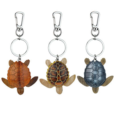 Keychain- Turtle Wood 10656