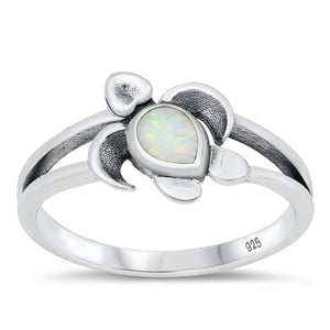 Ring-6 White Honu