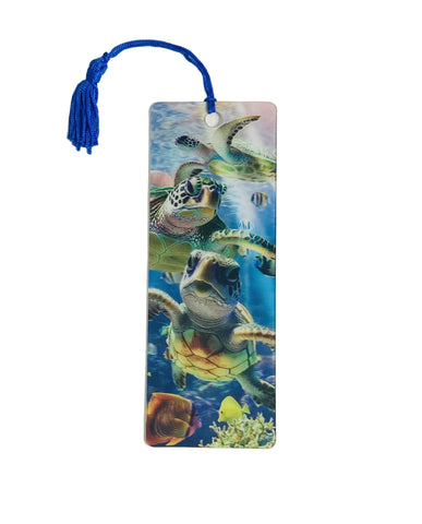 Bookmark- 3D Sea Turtles