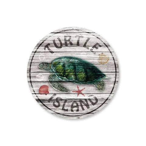 "Turtle Island" Metal Sign
