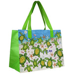 Reusable Tote- Baby Turtles Wave