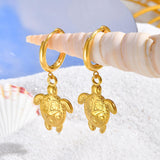Earrings- BA3 18K Gold Fill Dangle