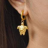 Earrings- BA3 18K Gold Fill Dangle