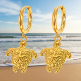 Earrings- BA3 18K Gold Fill Dangle