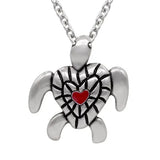 Necklace- Sea Turtle Heart