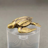 Brass Mini- Leatherback Tutle
