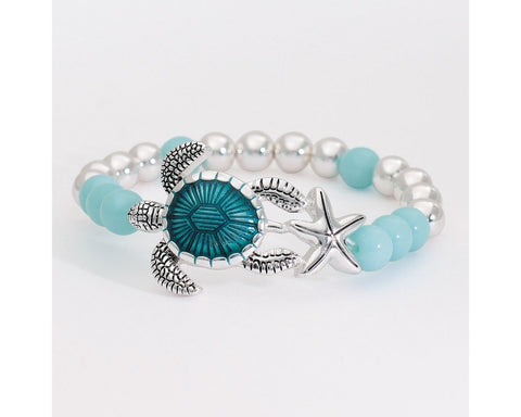 Bracelet- Teal Turtle