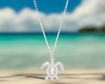 Necklace- Silver tone Pearl