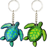 Key Chain-Turtle Acry. B/G 84593