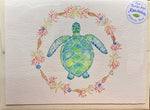 Card-ReJoyful Turtle Wreath