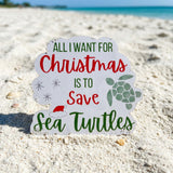 Sticker- All I want for Christmas ...