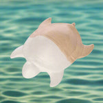 Figurine- Almond Ceramic Sea Turtle