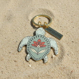 Keychain- Lotus Turtle