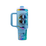 Tumbler- 40 oz. Sky Blue Rainbow