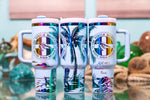 Tumbler- 40 oz. Sky Blue Rainbow