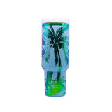 Tumbler- 40 oz. Sky Blue Rainbow