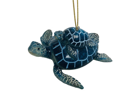 Ornament- Mom & Baby Blue