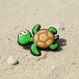 Croc Shoe Charm- Big Vibes Turtle