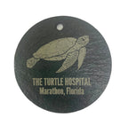 Ornament- Custom Slate Turtle