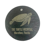 Ornament- Custom Slate Turtle