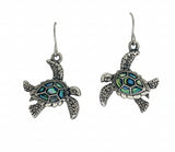 Earrings- Fancy Turtles Abalone