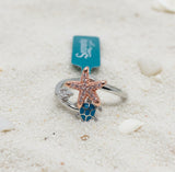 Ring- Fidget Ring Starfish