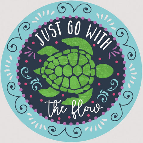 Car Coaster- Beachy Turtle