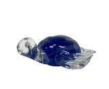 Paperweight- Glass Glow Blue