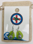 Earrings- Memories Green