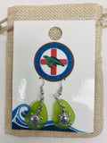 Earrings- Memories Green