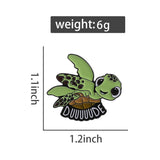 Lapel Pin-  Turtle “Duuuuude” Lapel Pin