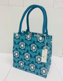 Tote- Reusable Blue Turtle-39-7804TP