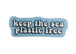 Sticker-Plastic Free