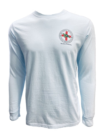 Long Sleeve T-Shirt: Light Blue