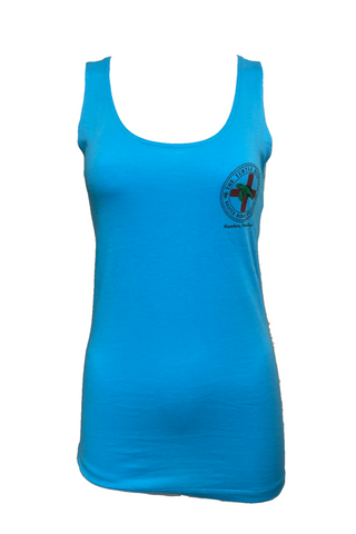 Ladies Tank - Island Blue Small