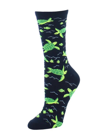 Socks-MeMoi Black Crew