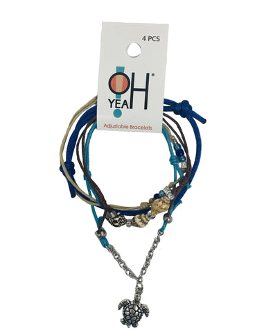 Bracelet- BLUE 4 Pack