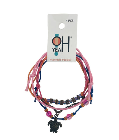 Bracelet- PINK 4 Pack