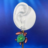 Earrings- Pixie Turtle Dangles