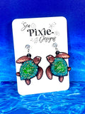 Earrings- Pixie Turtle Dangles