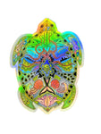 Sticker- Earth Art Holographic Turtle