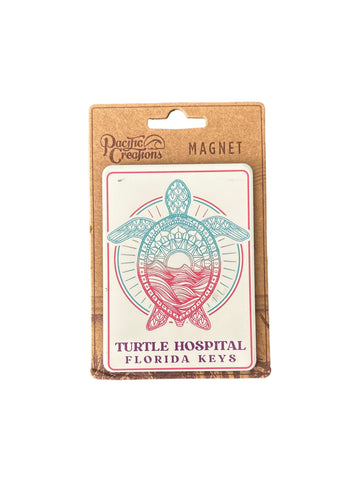 Turtle Sunset Magnet