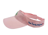 Visor- Light Pink Turtle