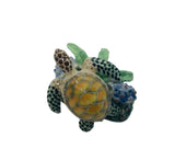 Figurine- Mini Turtle on Coral