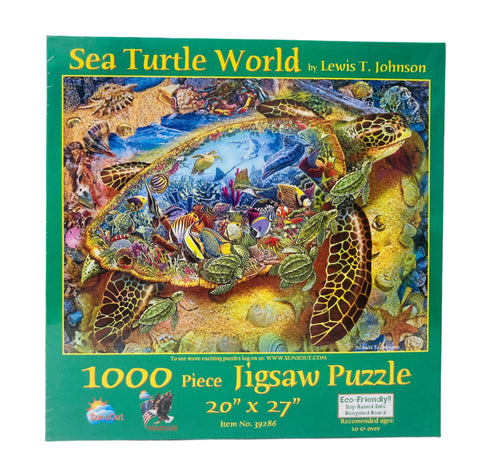 Puzzle- 1000 pc. Turtle World